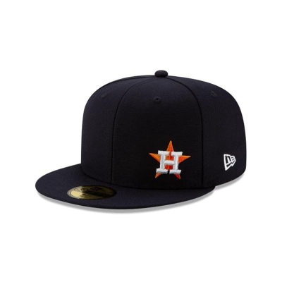 Houston Astros Gorra | New Era MLB Flawless 59fifty Fitted Cap Mexico - Azules